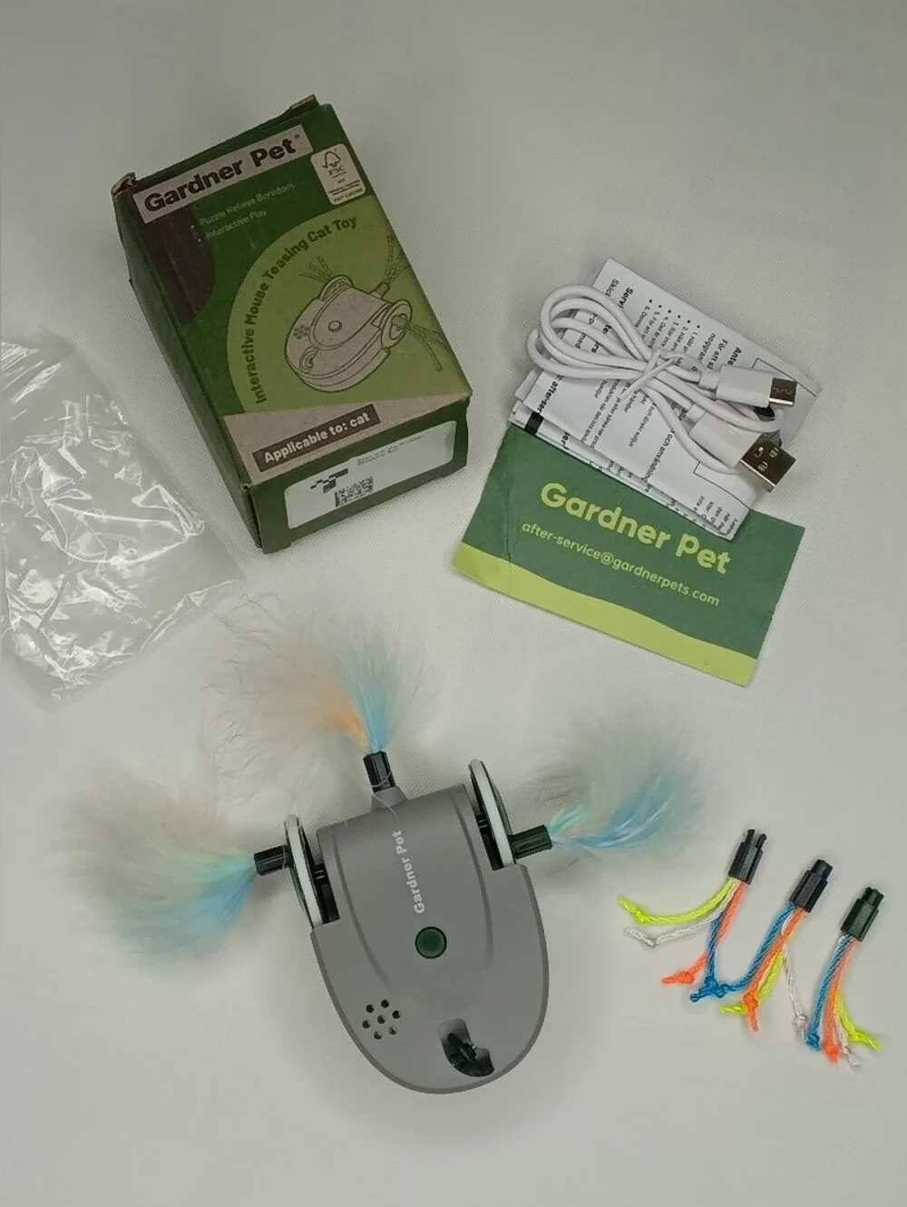 Gardner Pet Interactive Cat 😺 Toys Fast Moving Mouse